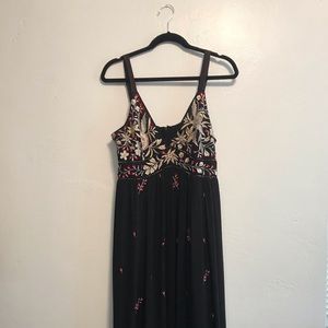 Fiona Embroidered Maxi Dress Ranna Gill